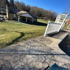 Pool Deck Raised in Sarver, PA 1